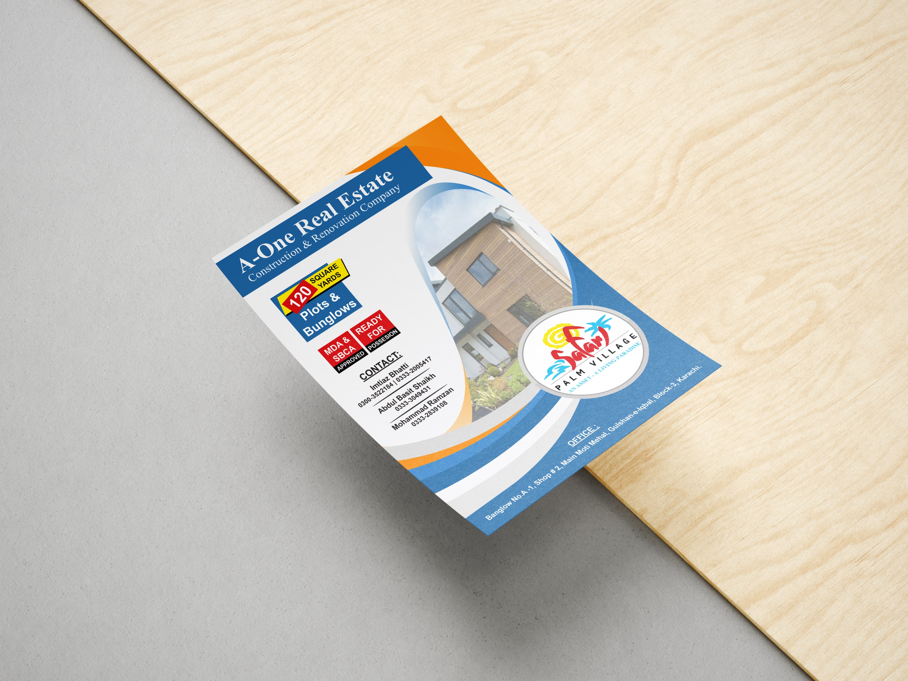 A5 Flyer Catalog Design for Business Promotion in Manama