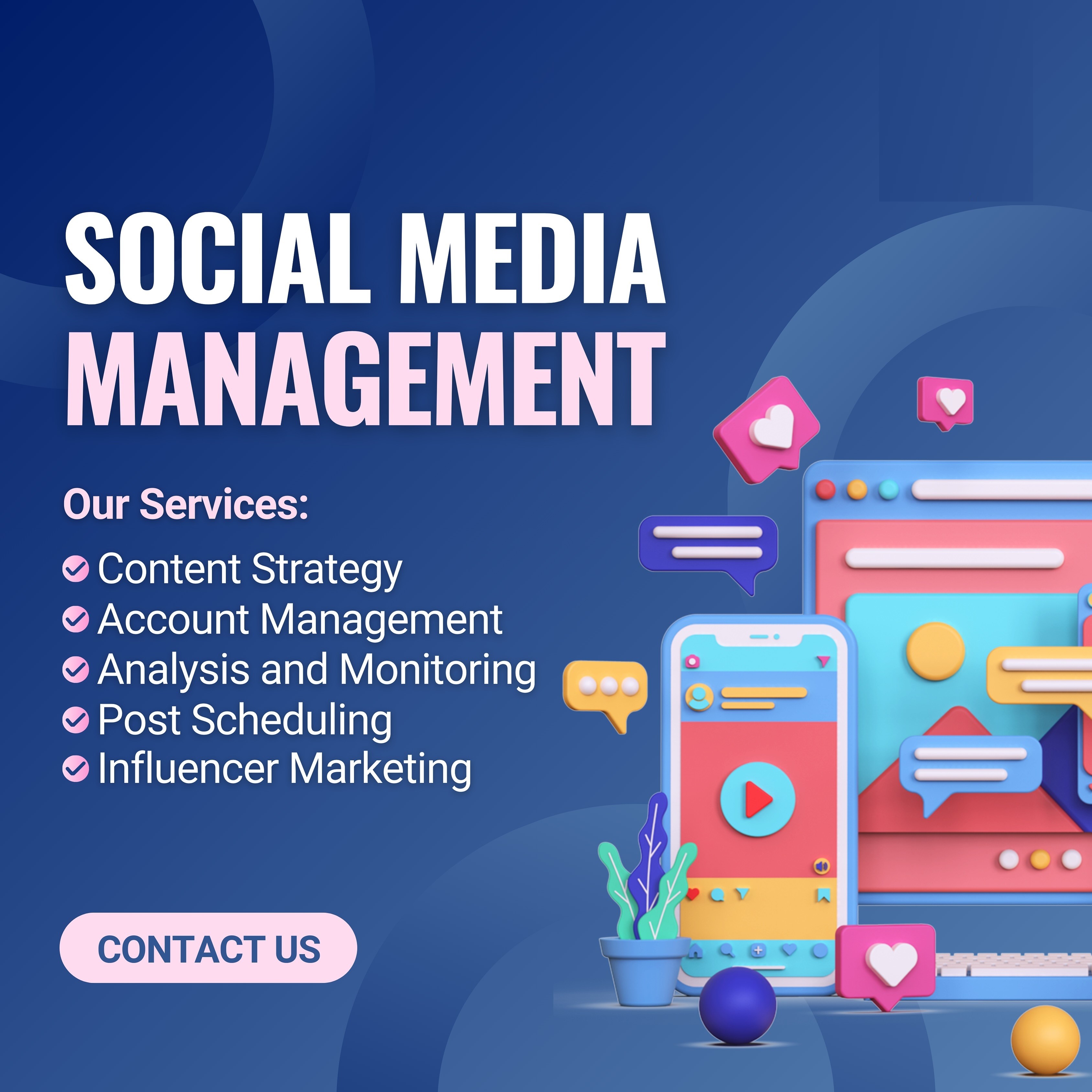 Best Social Media Design Service | Top Social Media Post Design in Manama