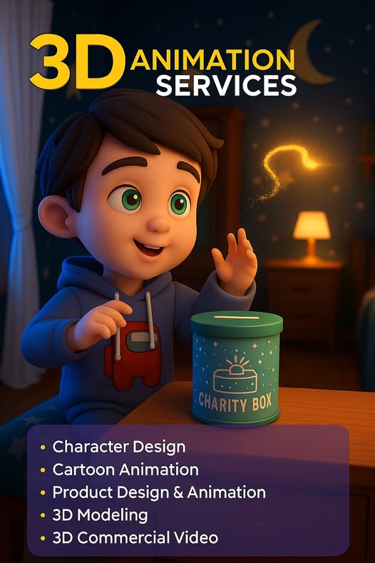 Motion Graphics Services - 3D Animation Studio Agency in Manama