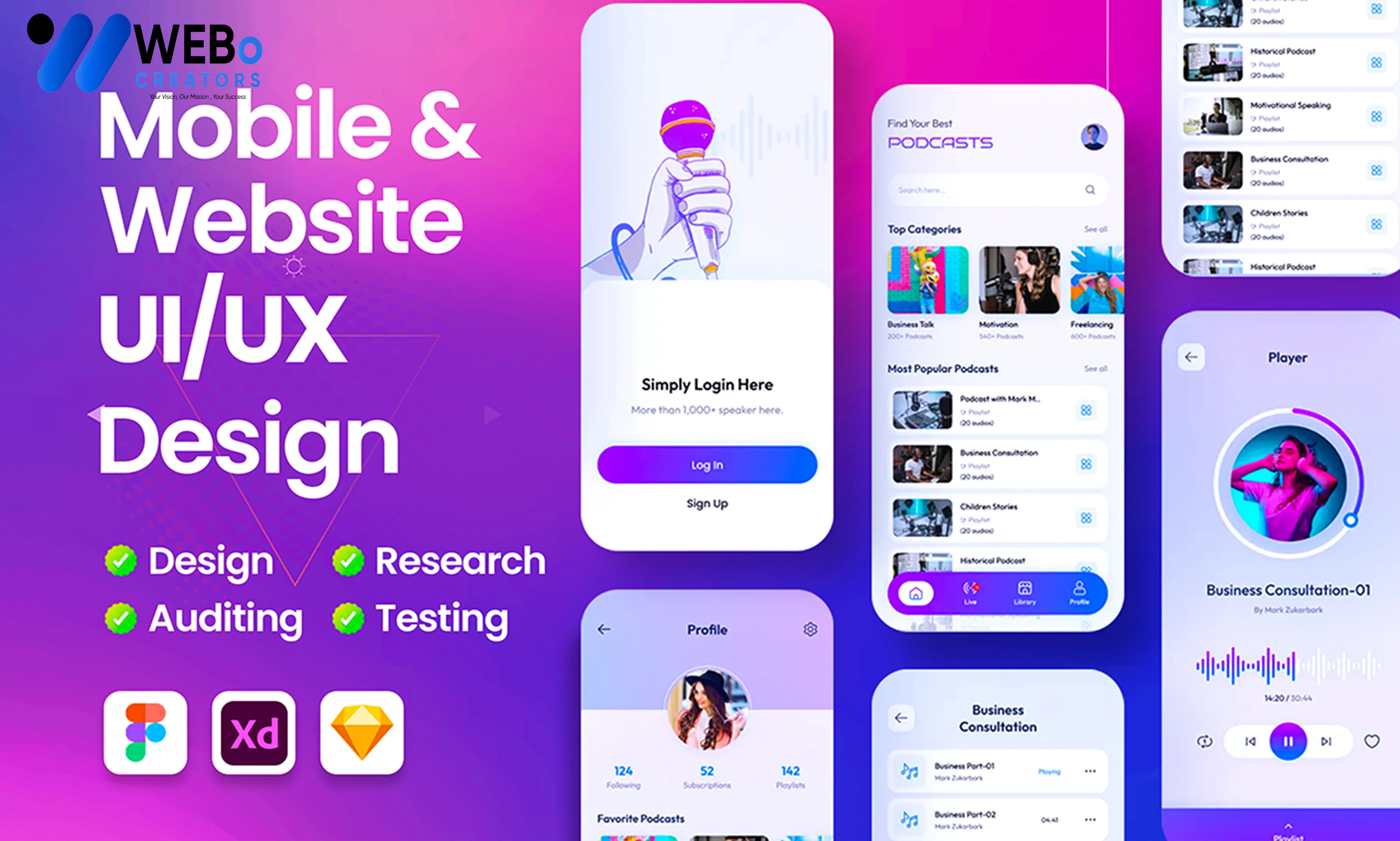 Flutter App UI/UX Design | Beautiful Flutter Interface Design in Manama